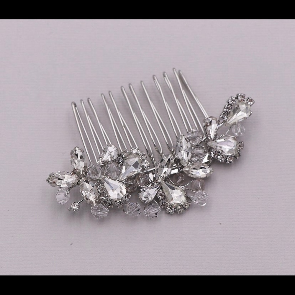 Allure Wedding jewelry Swarovski Crystal Bridal Comb